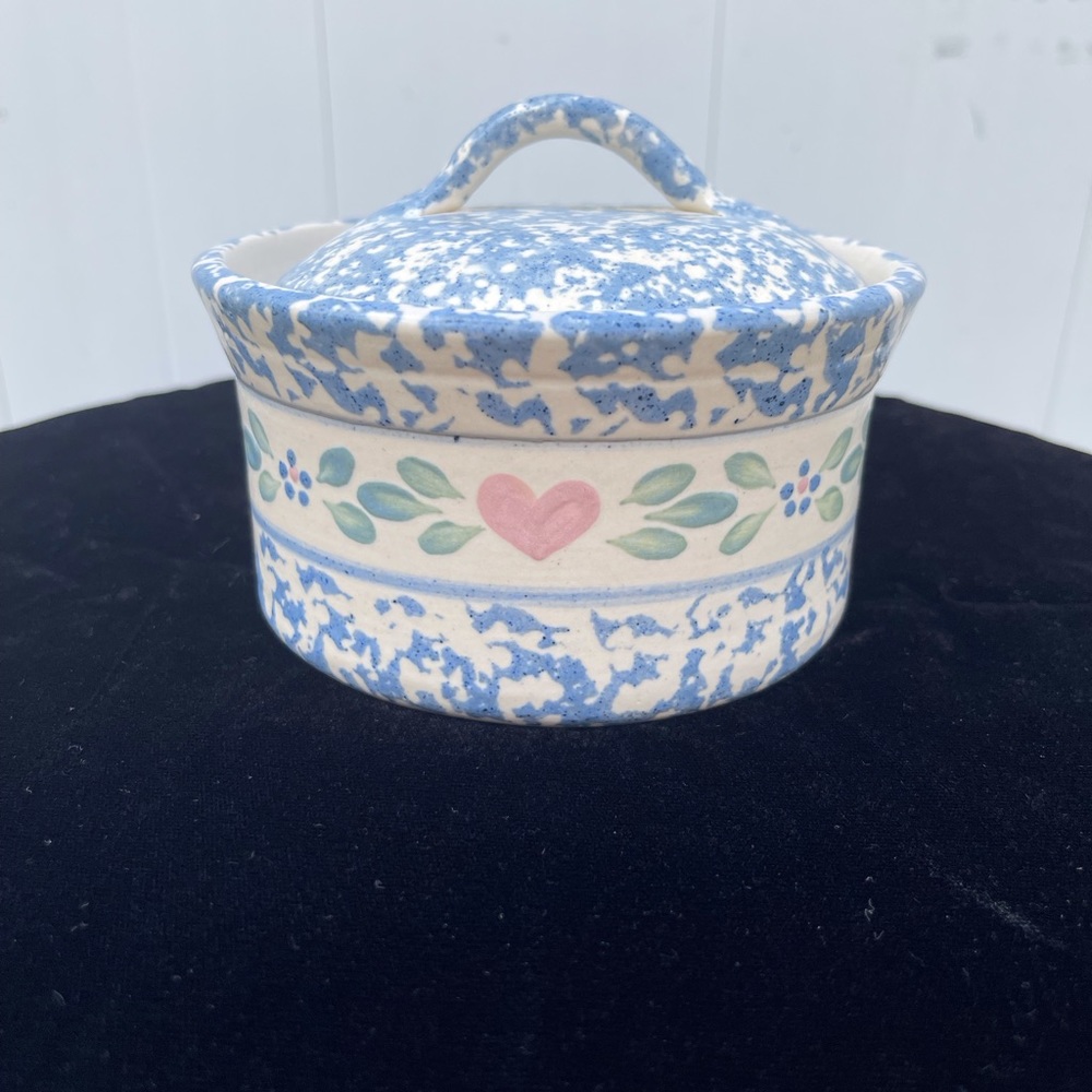 East Texas Pottery Bowl w/ Lid